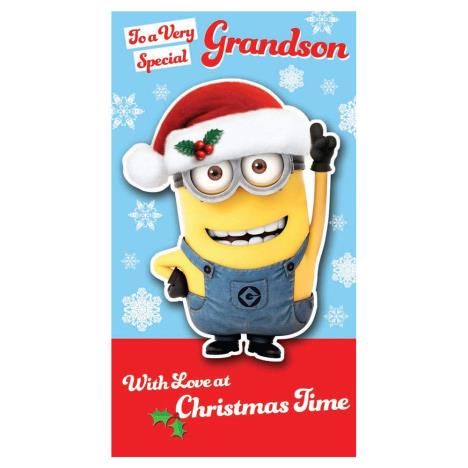 Minions Grandson Christmas Card £2.39